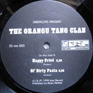 The Orangu Tang Clan EP (12")